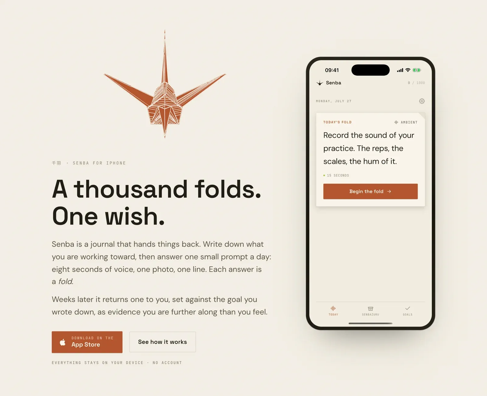 Senba App Store screenshot