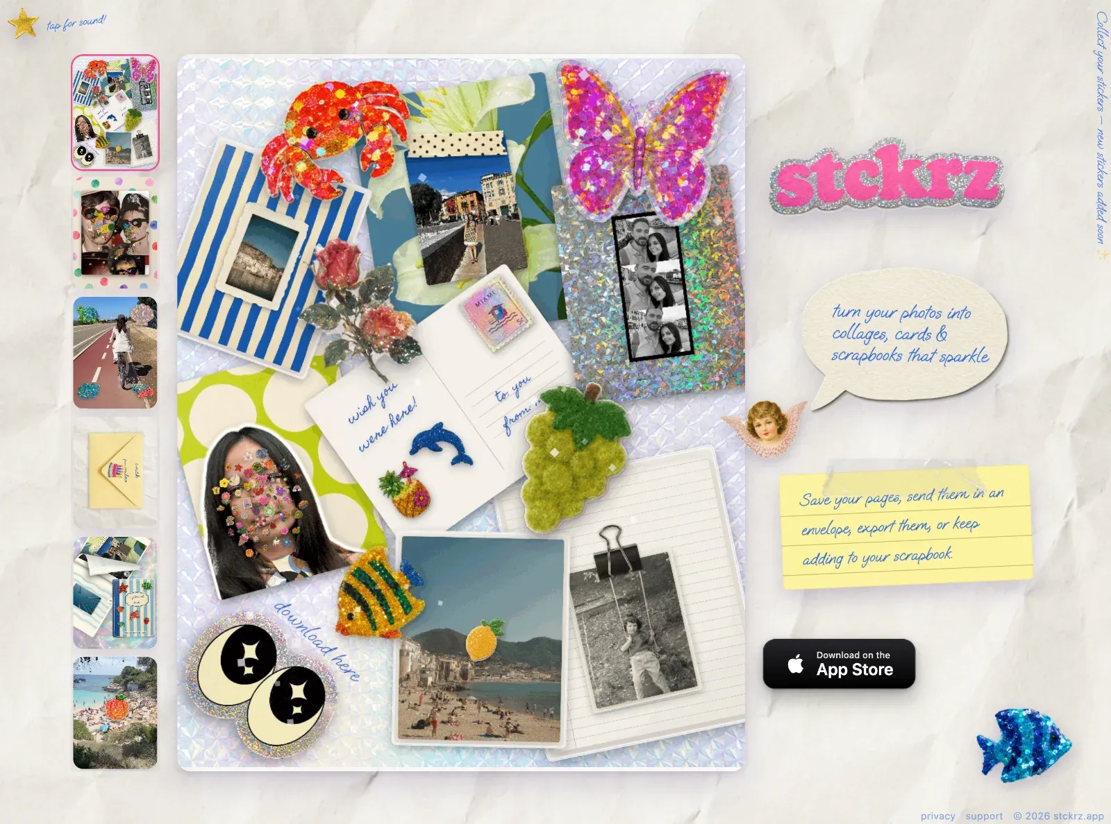 stckrz App Store screenshot